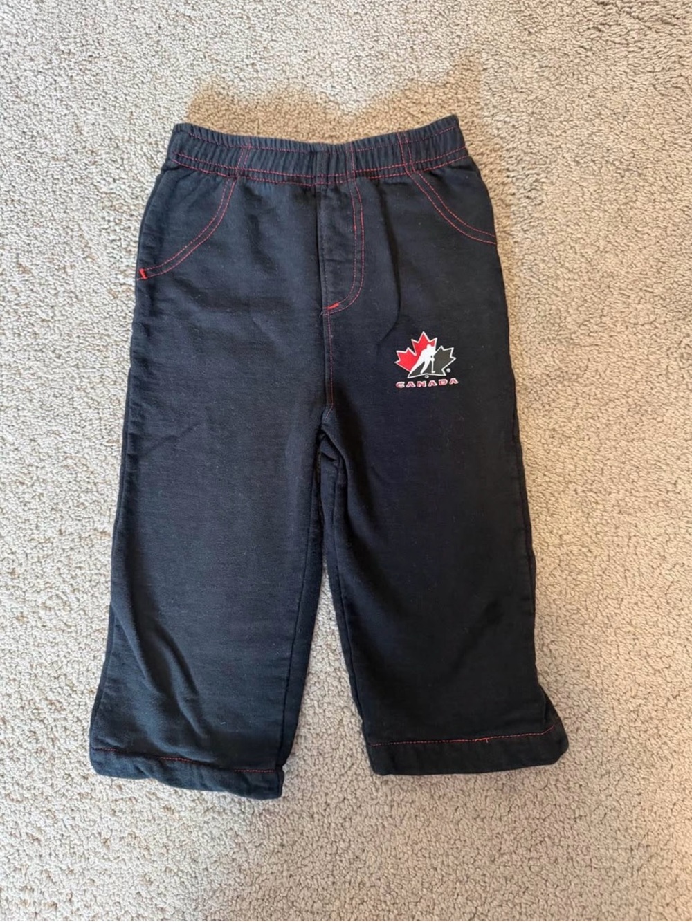 Kids Hockey Canada 100% cotton Pants